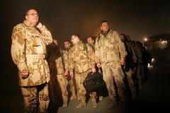 Odlet vojáků z Přerova do Afghánistánu