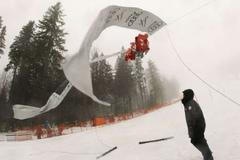 Vichřice ve Zwieselu