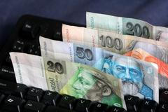 Slovenské peníze. Ilustrační foto.