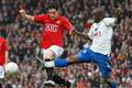 Manchester United - Portsmouth: Hargreaves, Diarra