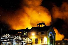 Požár v Camden town