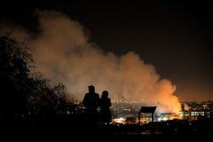 Požár v Camden town