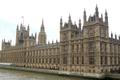 Westminsterský palác. Parlament Velké Británie.