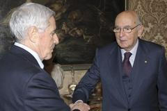 Napolitano a Marini