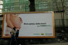 Reklama proti těžbě uhlí