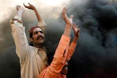 Nepokoje v Rávalpindí v Pákistánu