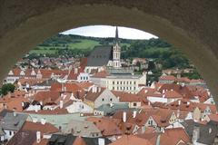 Český Krumlov, město v UNESCO