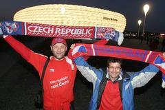 Čeští fanoušci v Mnichově