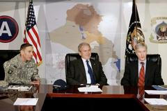 Bush, Petraeus, Crocker
