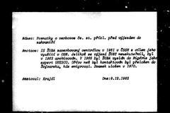 Faksimile spisu Švejnarova otce