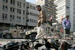 Tržiště Ghazil po výbuchu