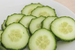 Okurka salátová nařezaná