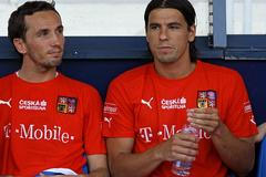 fotbal Česko-Skotsko (Milan Baroš)