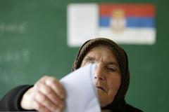 Srbsko volby Kosovo