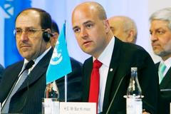 Fredrik Reinfeldt a Núrí Malíkí