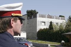 Amstetten - policie na místě činu