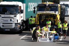 Francie blokáda doprava