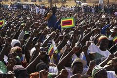 Zimbabwe: Shromáždění příznivců Zanu-PF