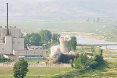 Severní Korea Jongbjon reaktor