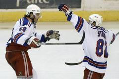 Rangers - Washington: Jágr, Straka