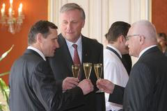 Čunek - přípitek na znovujmenování