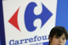 Čína Francie Carrefour