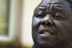 Morgan Tsvangirai oznamuje bojkot 2. kola voleb
