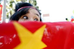 Olympijská pochodeň v San Franciscu