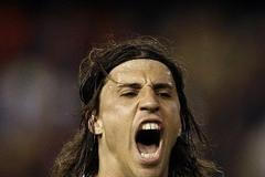 Valencie - Inter Milán: Crespo