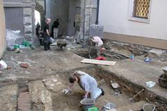 Archeologické výkopy v Jiřské ulici