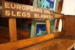 Lavička jen pro bílé - vzpomínka na apartheid