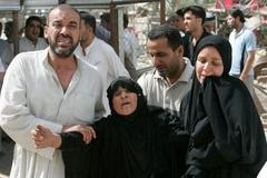 Pozůstalí po obětech v Hurríje