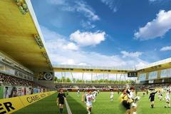 Nový stadion v Hradci Králové