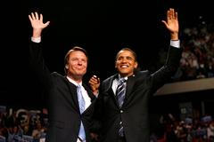 John Edwards a Barack Obama