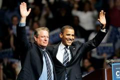 Al Gore a Barack Obama