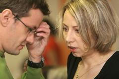 Ondřej Liška a Kateřina Jacques