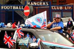 Fanoušci Glasgow Rangers