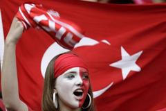Euro 2008: Turecká fanynka