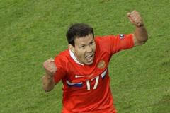 Euro 2008: RUsko - Řecko: Zyrjanov