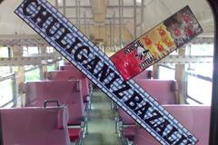 Vlak, který přivezl do Prahy fanoušky Baníku