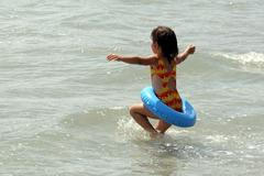 S nafukovacím kruhem