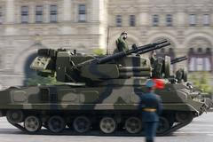 Vojenská přehlídka v Moskvě