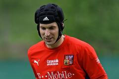 Trénink fotbalistů v Seefeldu - Čech