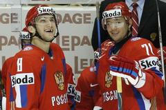 Rusko - Dánsko: Ovečkin, Sjomin