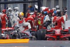 GP Kanada, Raikkonen, Hamilton