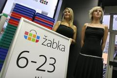 Žabka. Nové potraviny.