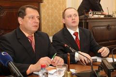 Jiří Paroubek a Michal Hašek