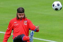 Otevřený trénink reprezentace - Tomáš Ujfaluši