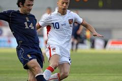 fotbal Česko-Skotsko (Václav Svěrkoš)