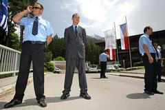 Fotbalová reprezentace dorazila do Seefeldu